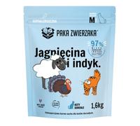 Paka Zwierzaka - Croquettes CHAT Agneau et dinde ''M'' 1,6kg