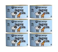 PAKA ZWIERZAKA Lamb Aliments humides avec agneau pour chiens 6x200 g