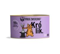 PAKA ZWIERZAKA Nourriture humide au lapin pour chats 200 g