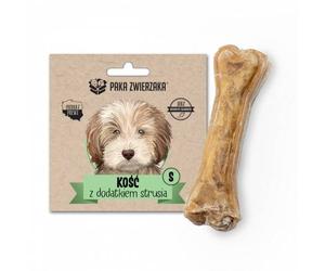 Paka Zwierzaka os d'animaux avec ajout d'autruche S