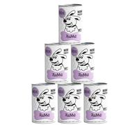 PAKA ZWIERZAKA Pepe Rabbit 99% Aliment humide avec du lapin pour chiens 6x400g