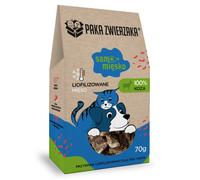 Paka Zwierzaka Seulement la viande CHÈVRE gourmandise lyophilisée 70g