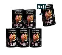 PAKA ZWIERZAKA Seventh Heaven 6 x 400 g - Lapin et bœuf