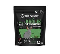 PAKA ZWIERZAKA Seventh Heaven Aliment sec Lapin aux herbes sauvages pour chiots 1,5 kg