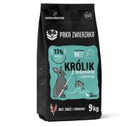 PAKA ZWIERZAKA Seventh Heaven M Nourriture sèche avec lapin et saumon pour chiens adultes de taille moyenne et grande 9kg