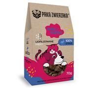 PAKA ZWIERZAKA Viande pure Autruche viande lyophilisée pour chien et chat 70 g