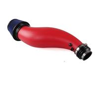 PAKAGVTTB Tuyau d'air D'admission pour Tuyau D'admission d'air De Voiture pour 92-00 EK EG Tuyau D'admission De Filtre À Air Noir Rouge Bleu Véritable Carbone(Red)