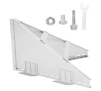 PakaLife Pare-neige en acier inoxydable, séparateur de neige et dérivateurs de toit pour toits métalliques, déneigement, tuyaux empilables et toit de cheminées, angle réglable et facile à installer