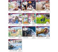 Lesestart avec Eberhart – Niveau 5 : Pack 91–100 pour jeunes lecteurs – Mildenberger Verlag