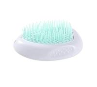 PAKEY Brush for Pet Massage Grooming Long Short Hair with Cleaning Button for Shedding Bath Massage Green Comb