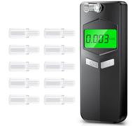 Pakinui Ethylotest Electronique Homologué NF, Alcootest de Haute Précision avec écran LCD Numérique, Ethylometre Portable pour la Maison et Les Fêtes