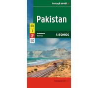Pakistan Road Map: 1:1,500,000 scale