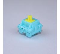 PAKJEL KTT Collection de commutateurs linéaires, commutateur MX à 3 broches 45 g pour clavier mécanique de jeu personnalisé (couleur : citron sel de mer, taille : 30 pièces)