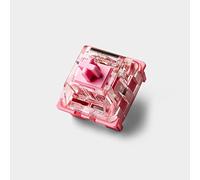 PAKJEL KTT Commutateurs rose/fraise, commutateur linéaire rose transparent à 3 broches 45 g pour clavier mécanique de jeu (couleur : rose, taille : 70 pièces)