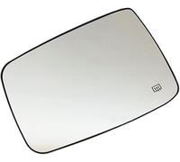 PAKJEL pour Dodge Ram 1500 2009-2013 2014-2018 Miroir Glace Verre de Rétroviseur Extérieur Chauffantee.,A-Left