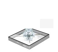 PAKJEL Projecteur de Ventilateur d’Hologramme 3D 65 cm Suspension STÉRÉO Rotate IMAGNIE AERINE Affichage publicitaire de contrôle WiFi (Size : Grijs)