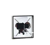 PAKJEL Projecteur de Ventilateur d’Hologramme 3D Machine de publicité stéréo de Ventilateur holographique 3D Affichage publicitaire de contrôle WiFi (Color : 0, Size : 65 Aluminum Alloy Square Cover)