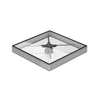 PAKJEL Projecteur de Ventilateur d’Hologramme 3D Machine publicitaire holographique 3D tournant la Suspension stéréo Nue Affichage publicitaire de contrôle WiFi (Size : Grijs)