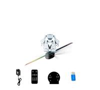 PAKJEL Projecteur de Ventilateur d’Hologramme 3D Projecteur holographique 3D Machine publicitaire Murale Écran de Ventilateur Affichage publicitaire de contrôle WiFi