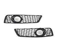 PAKJEL Voiture Antibrouillard Gril Couvercle De Lampe Garniture Avant Antibrouillard Grilles pour Audi A3 8P 2009 2010 2011 8P0807682D Couvercle Phare antibrouillard Voiture.