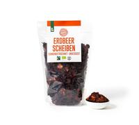 PAKKA - Fraises bio issues du commerce équitable, séchées au soleil, non huilées, sans soufre ni sucre ajouté, anciennes variétés, petits producteurs de Samarcande en Ouzbékistan (750 g)