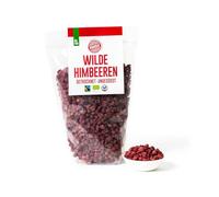 PAKKA - Framboises bio, issues du commerce équitable, séchées au soleil, non huilées, sans soufre ni sucre ajouté, cueillette sauvage, petits producteurs de Samarcande en Ouzbékistan, véganes (750 g)