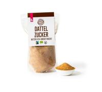 PAKKA - Sucre de datte bio équitable 1000 g, naturel, non traité et cru. Poudre fine de dattes de Tunisie, sans soufre, végan et durable. Sucre issu à 100% de dattes de petits producteurs, 1 kg