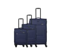 PAKLITE Set de 3 valises LIDO 4W, bleu marine (bleu foncé)