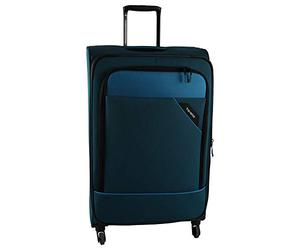 paklite Valise de Voyage 4 roulettes, Valise Souple Grand Volume, Valise Extensible, Derby, Trolley stylé avec Serrure TSA, 77 cm, 102-115 litres