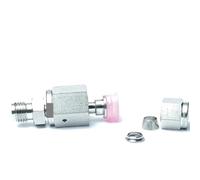 PAKMEZ 1/2" VCR Female to 8mm Tube Double Ferrule Compression SUS 316L Stainelss Steel Pipe Fitting Coupler