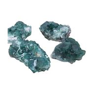 PAKMEZ 150-220g Cristaux de Fluorite Verte Cluster Pierres et Cristal 1pc