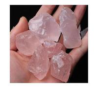 PAKMEZ 45-55 g 1 Sachet de Cristal de Quartz Rose de Quartz Roche Brute décoration en Pierre Brute