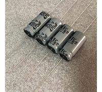 PAKMEZ Condensateur électrolytique à Cathode axiale IC 470UF 50V, 10 pièces Composants
