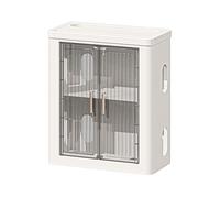 PAKMEZ Router Storage Box, Cache Box, étagère de Rangement Murale, Décoration Murale pour Salon Chambre Bureau, par Faitement Le Boitier TV ou Routeur