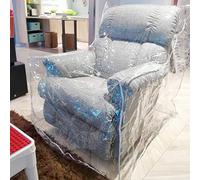 Pakoula wokire Housse de canapé en Plastique pour Animaux domestiques | Housse de Protection Transparente imperméable pour Fauteuil/Fauteuil inclinable, Protection de Meubles pour Le Rangement et Le