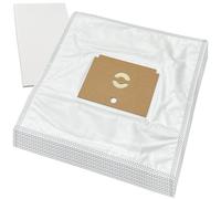 PakTrade 10 Premium Sacs d'aspirateur Convient pour Rowenta RS008, RS009, RS009A, RS010, RS010A, RS011, RS012, RS012A, RS014, RS015, RS016-10 pièces, avec Filtre, Microfibre, Accessoires