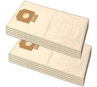 PakTrade 10 Sacs Aspirateur Compatible avec Kärcher DS 5300 / DS5300, proT 200, 6.904-335 - 6.904-336.0