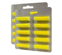 PakTrade 20 bâtonnets désodorisants Citron - Compatibles aspirateurs Ufesa, Unicline, Unifit, Unit, United, UPO Rosenlew, Uralux, Urania, Vacgange, Viking, Veryo, Vortex, Vorwerk, Vax, Vivacontrol
