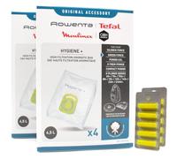 PakTrade 8 Sacs Aspirateur + 10 Parfums Compatible avec Tefal Silence Force Compact - TW6355HA/410 | 8 Aromatic Sacs, Désodorisant, Accessoires, Pièces Détachées