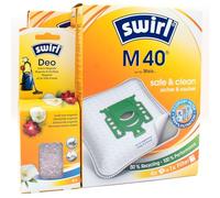 PakTrade 8 Sacs aspirateur + Perles désodorisantes Compatible avec Miele Comfort Electro Ecoline Plus | Compatible avec Swirl M40 - M 40 | Sacs, rafraîchisseur, Accessoires