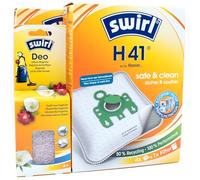 PakTrade 8 Sacs D'aspirateur + Billes Déodorantes Compatible avec Hoover PC20PET 011 Power Capsule | Compatible avec Swirl H41 - H 41 | 8 Sacs, Désodorisant, Accessoires, Pièces Détachées