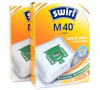 PakTrade 8 Sacs d'aspirateur Compatible avec Miele Blue Moon + Ses, Brilliant Light XL - S 8, CarCare - S5, Care System, Cat & Dog - S8, Cat & Dog 5000 | Compatible avec Swirl M40 - M 40