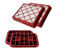 PakTrade Ensemble De Filtres 2X Filtre HEPA + 2X Filtre À Charbon pour Lux 1, Lux1, Classic, Royal, D 820, D820, Staubcontainer