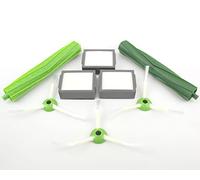 PakTrade Kit de Maintenance adapté pour iRobot Roomba i3, i3+, i4, i4+, i5, i5+, i6, i6+, i7, i7+, i8, i8+, j7, j7+ | E5 E6 E7 Robot | Brosses en Caoutchouc + filtres + brosses latérales | détachées