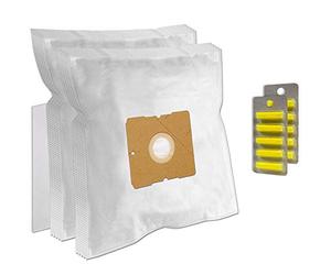 PakTrade Set 10 Sacs Aspirateur + 10 Parfums + 1 Filtre pour Dirt Devil M2012-2, M7075 Vito 5.0, KHG 615398, 814844, BS 2000 MT, BS 2001 MT, XL-777A-200