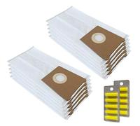 PakTrade Set 10 Sacs Aspirateur + 10 Parfums Compatible avec Bosch Ventaro PSM 1400, Bosch Elektrowerkzeuge Ventaro PSM1400, Ventaro PSM1400A - Rectifieuse - Compatible avec 2605411225