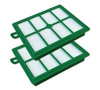 PakTrade Set - 2 Filtre HEPA Compatible avec Aspirateur AEG, Electrolux, Tornado, Volta Cyclone XL ACX 6200->6210, U 6610->6630, ZCX 6200->6210