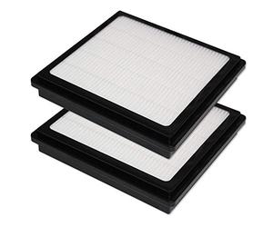 PakTrade Set - 2 Filtre HEPA pour Aspirateur Nilfisk Extreme X100, X100C, X110 Coral Red, X110 Sky Blue, X150 Parquet