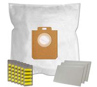 PakTrade Set 30 Sacs Aspirateur + 30 Parfums + 3 Filtres pour Philips FC9061
