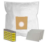 PakTrade Set 30 Sacs Aspirateur + 30 Parfums + 3 Filtres pour Siemens Z 5.0 PowerSensor VSZ5SEN2